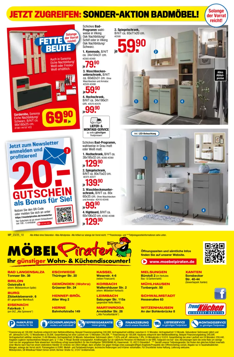 Möbelpiraten Prospekt vom 06.12.2025, Seite 10