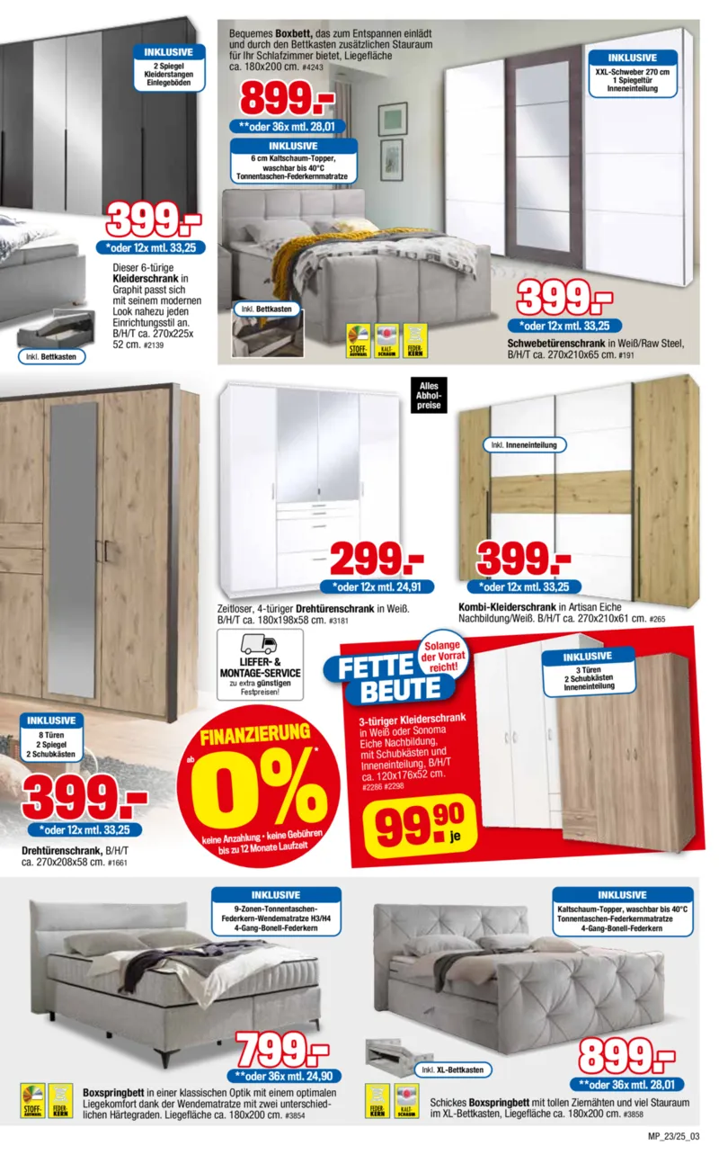 Möbelpiraten Prospekt vom 06.12.2025, Seite 3