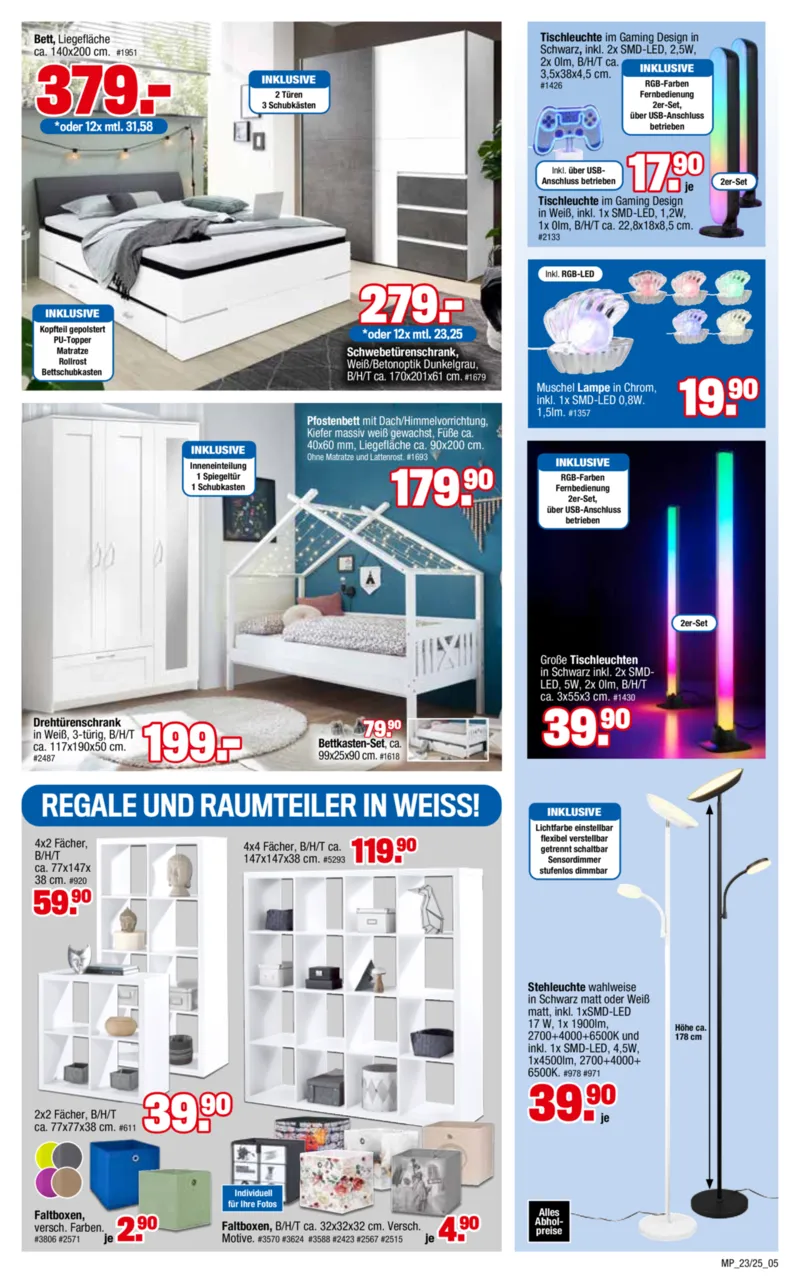 Möbelpiraten Prospekt vom 06.12.2025, Seite 5