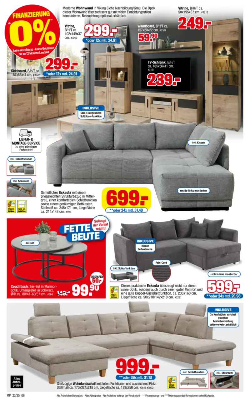 Möbelpiraten Prospekt vom 06.12.2025, Seite 6