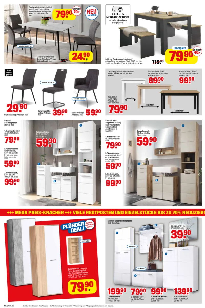 Möbelpiraten Prospekt vom 20.12.2025, Seite 2