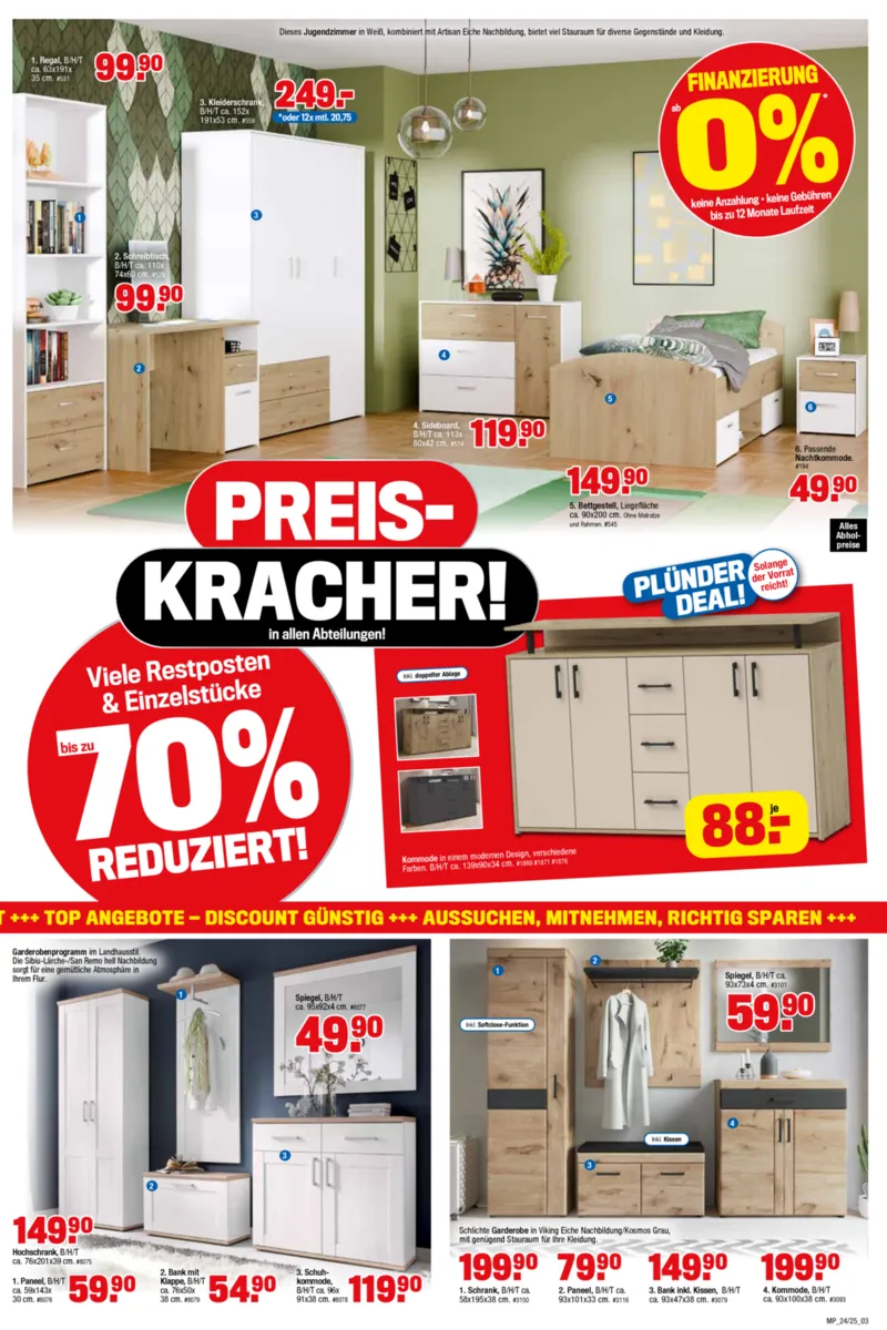Möbelpiraten Prospekt vom 20.12.2025, Seite 3