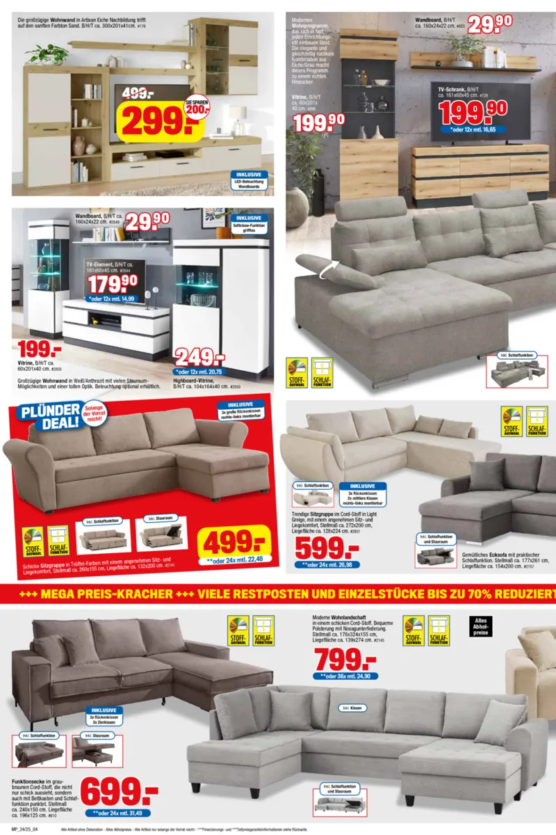 Möbelpiraten Prospekt vom 20.12.2025, Seite 4