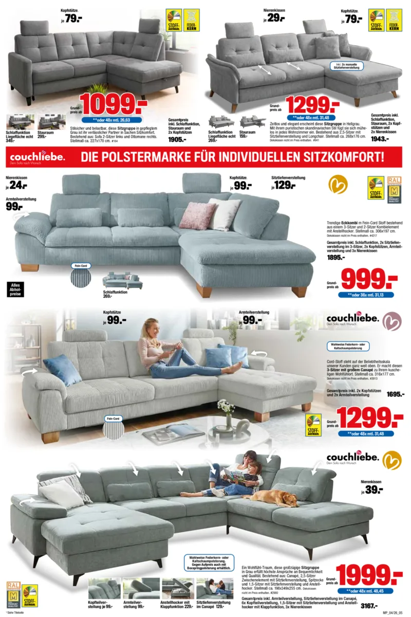 Möbelpiraten Prospekt vom 14.02.2026, Seite 5