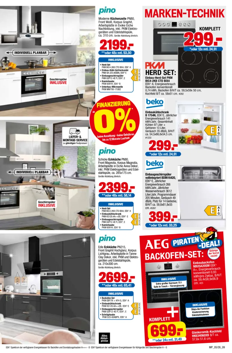 Möbelpiraten Prospekt vom 28.02.2026, Seite 9