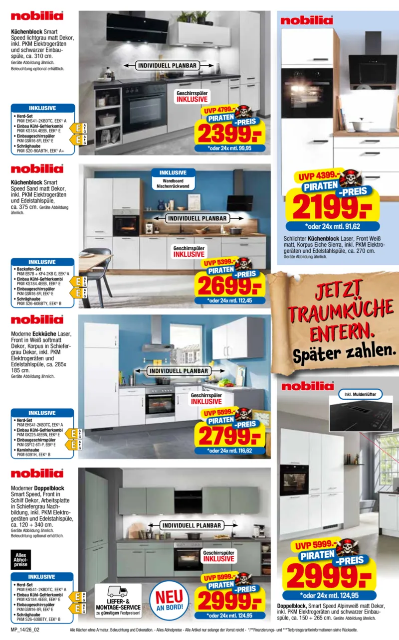 Möbelpiraten Prospekt vom 08.08.2026, Seite 2