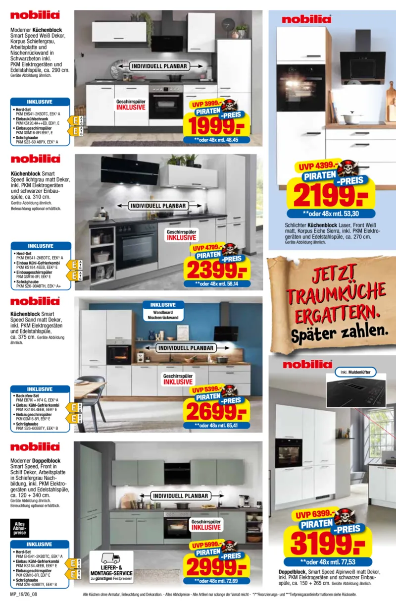 Möbelpiraten Prospekt vom 10.10.2026, Seite 8