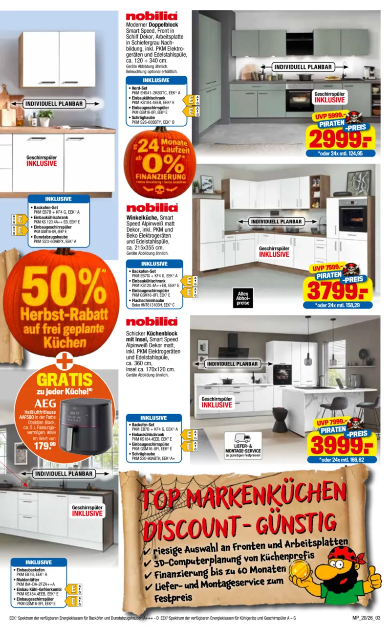 Möbelpiraten Prospekt vom 24.10.2026, Seite 3