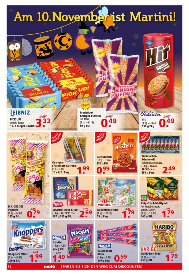 Multi Markt Prospekt vom 20.10.2025, Seite 12 Multi Markt Prospekt vom 20.10.2025, Seite 12