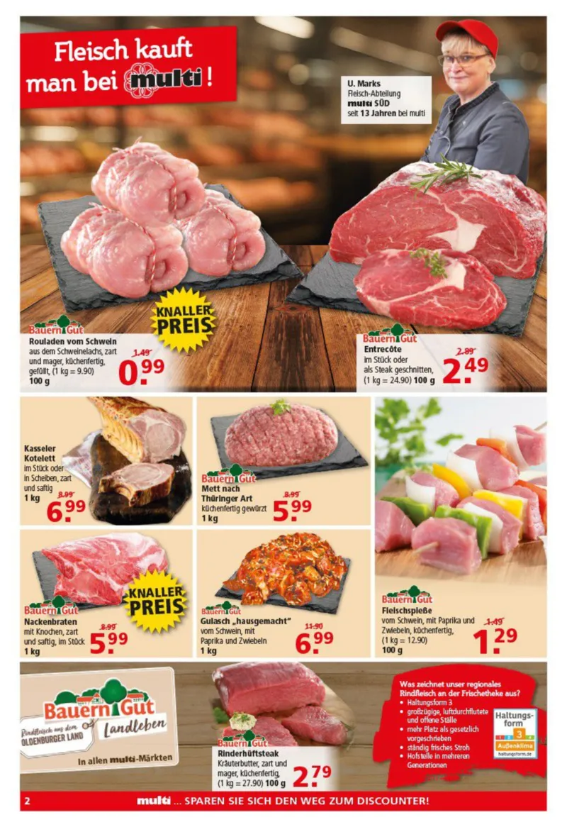 Multi Markt Prospekt vom 20.10.2025, Seite 2 Multi Markt Prospekt vom 20.10.2025, Seite 2