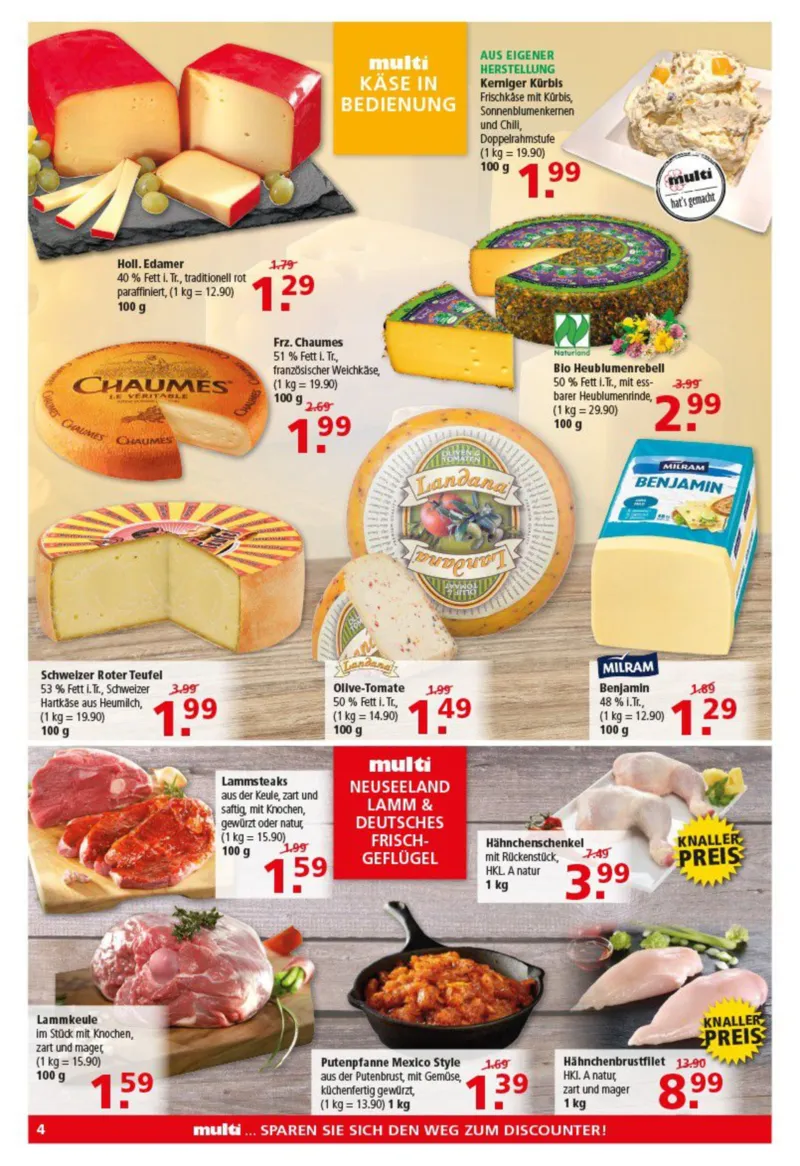 Multi Markt Prospekt vom 20.10.2025, Seite 4 Multi Markt Prospekt vom 20.10.2025, Seite 4