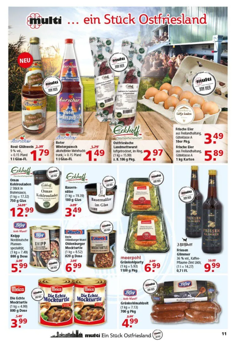 Multi Markt Prospekt vom 10.11.2025, Seite 11