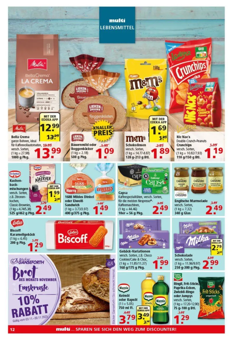 Multi Markt Prospekt vom 10.11.2025, Seite 12