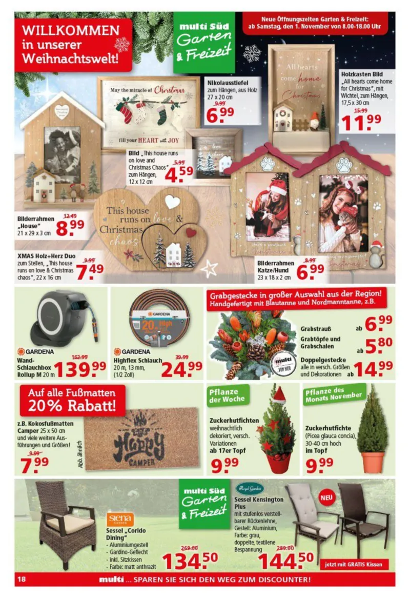 Multi Markt Prospekt vom 10.11.2025, Seite 18