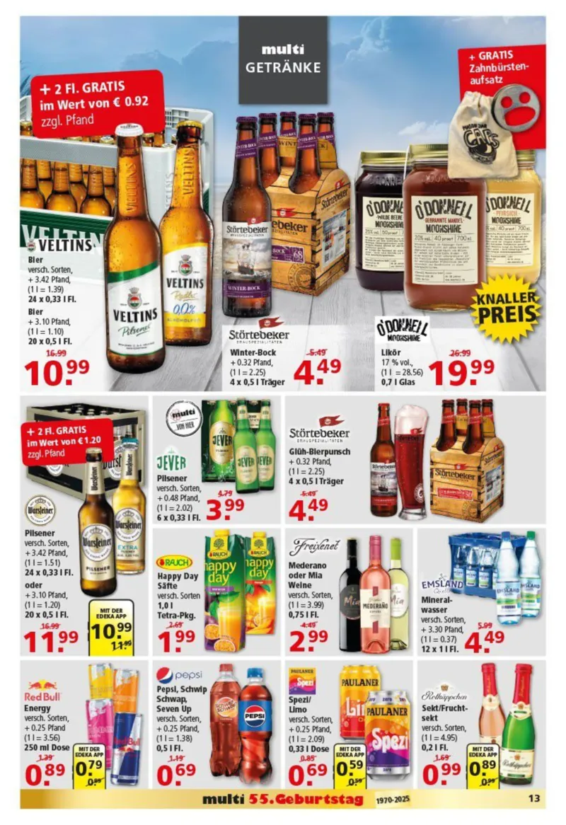 Multi Markt Prospekt vom 17.11.2025, Seite 13