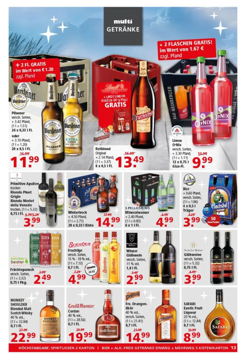 Multi Markt Prospekt vom 24.11.2025, Seite 13