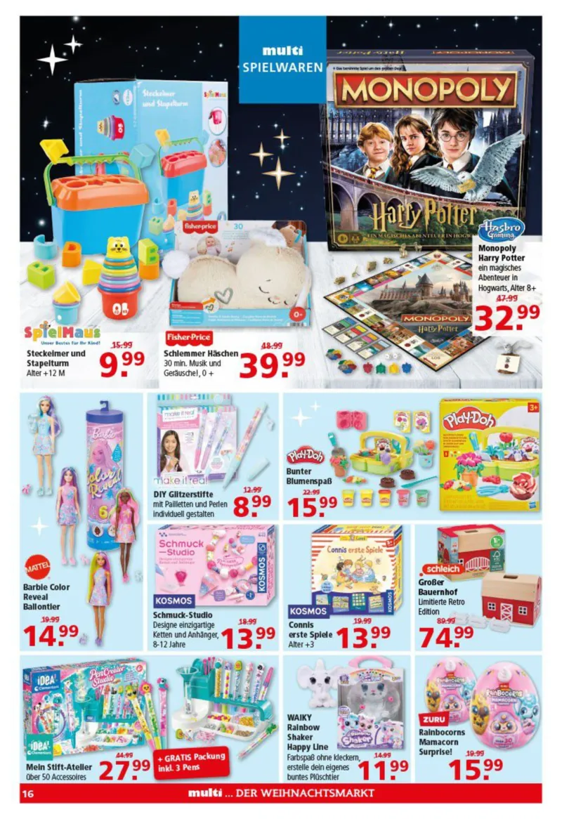 Multi Markt Prospekt vom 24.11.2025, Seite 16