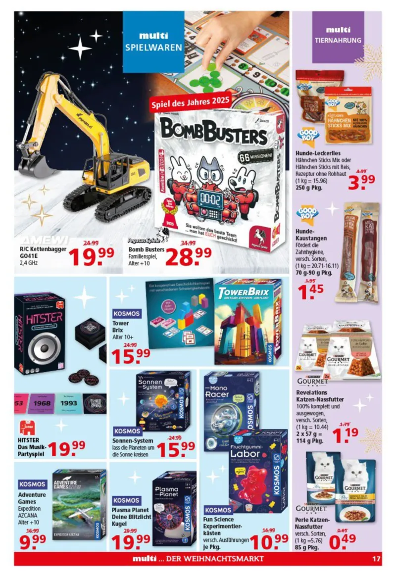 Multi Markt Prospekt vom 24.11.2025, Seite 17