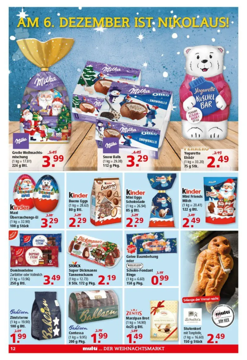 Multi Markt Prospekt vom 01.12.2025, Seite 12