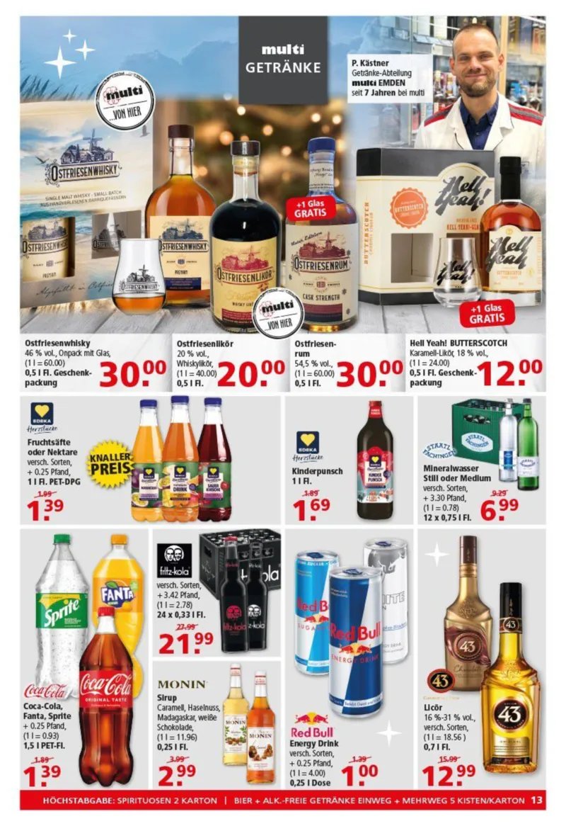 Multi Markt Prospekt vom 08.12.2025, Seite 13