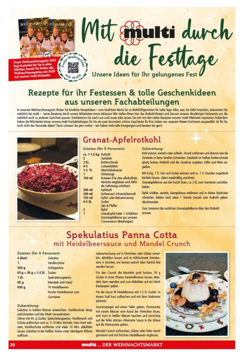 Multi Markt Prospekt vom 08.12.2025, Seite 20