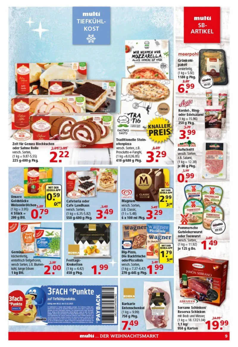 Multi Markt Prospekt vom 08.12.2025, Seite 9