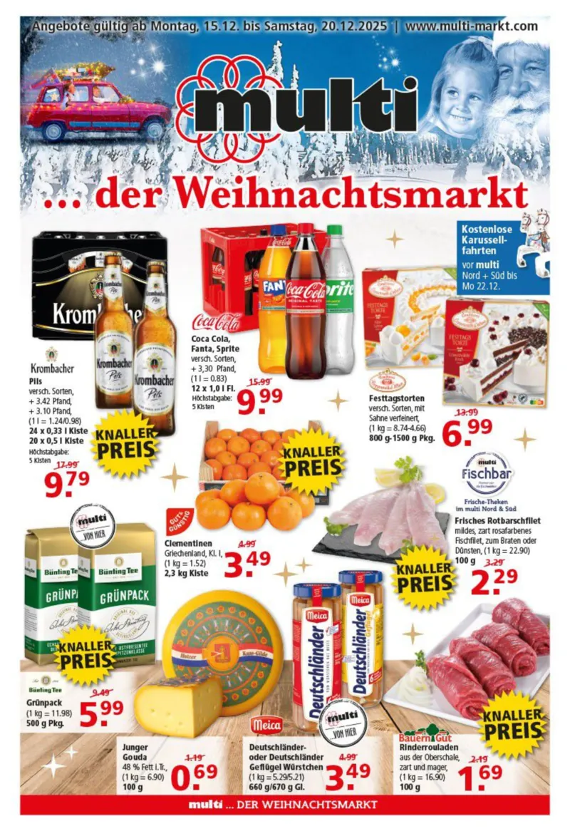 Multi Markt Prospekt vom 15.12.2025, Seite 1