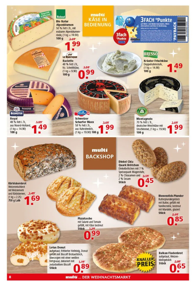 Multi Markt Prospekt vom 15.12.2025, Seite 8
