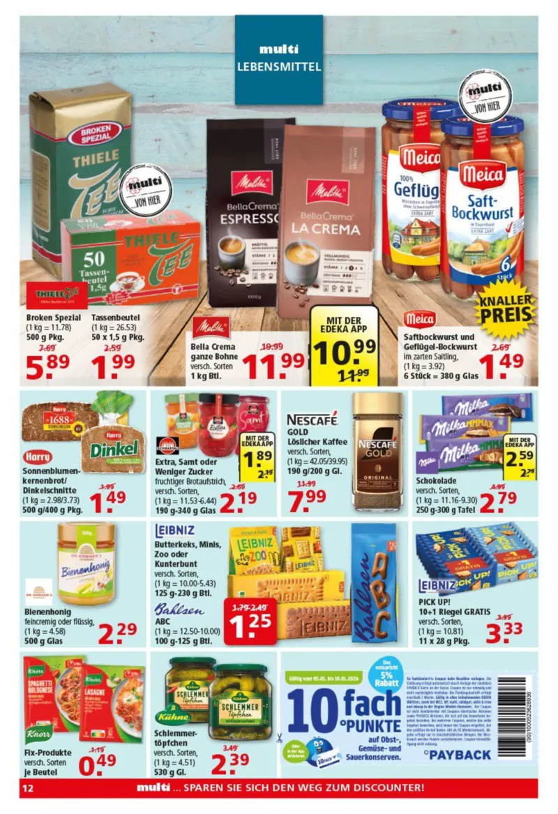Multi Markt Prospekt vom 05.01.2026, Seite 12
