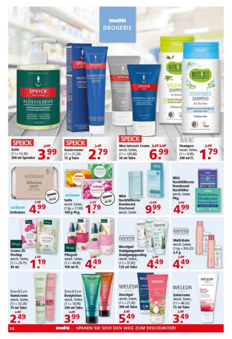 Multi Markt Prospekt vom 05.01.2026, Seite 14