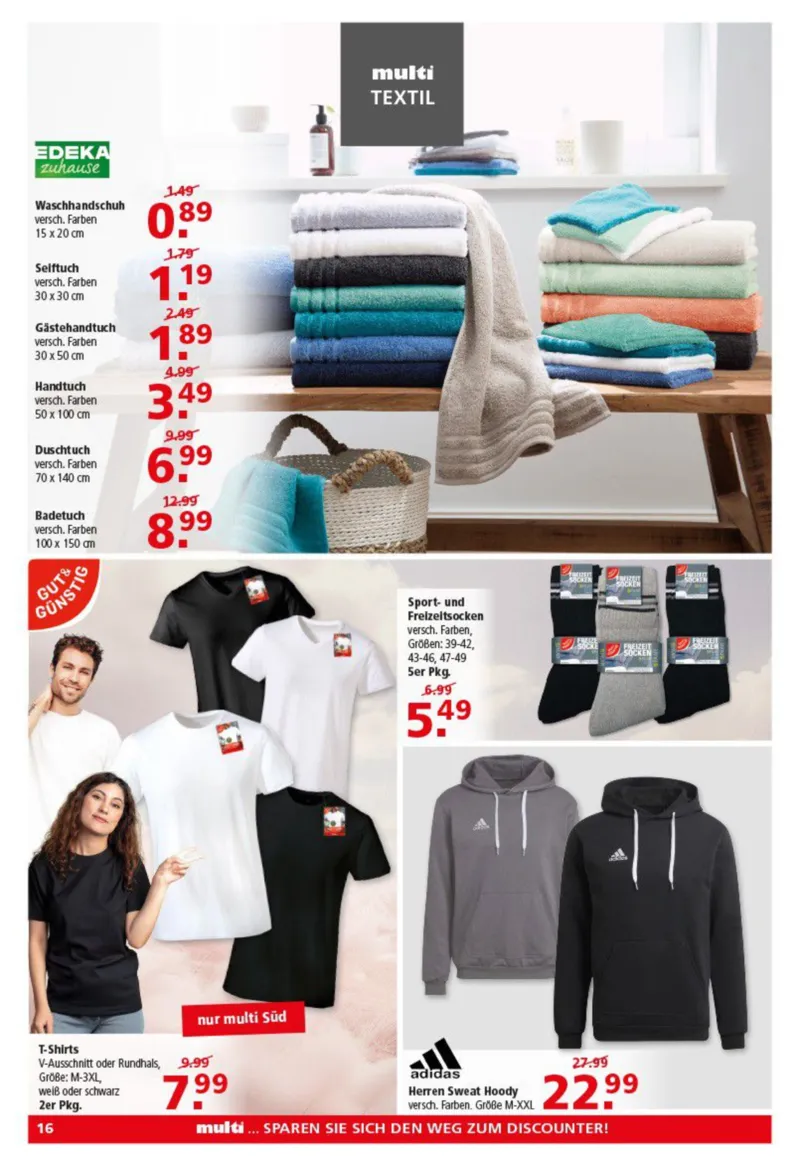 Multi Markt Prospekt vom 05.01.2026, Seite 16