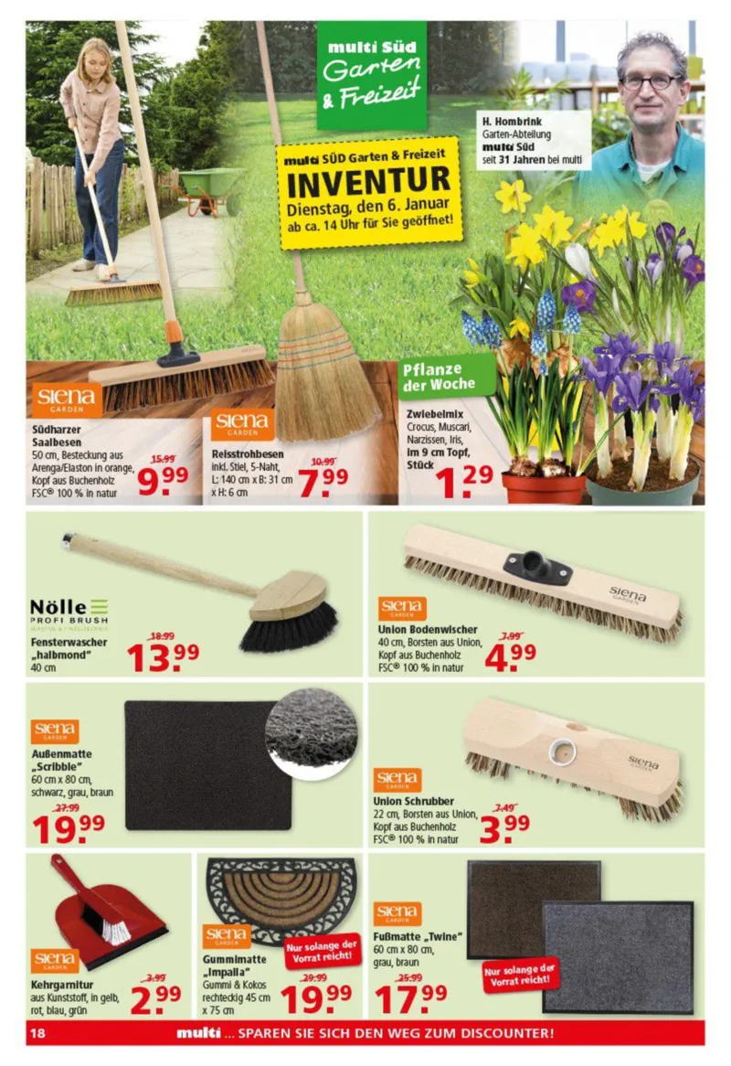 Multi Markt Prospekt vom 05.01.2026, Seite 18
