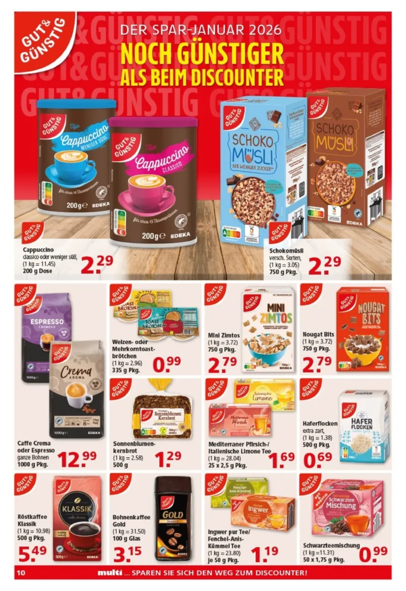 Multi Markt Prospekt vom 19.01.2026, Seite 10