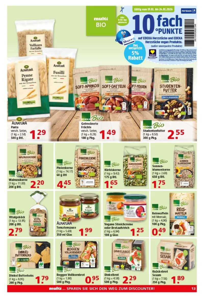 Multi Markt Prospekt vom 19.01.2026, Seite 13