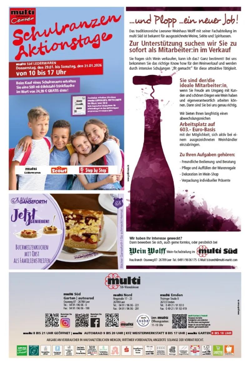 Multi Markt Prospekt vom 19.01.2026, Seite 20