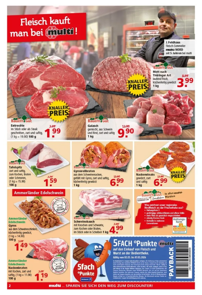 Multi Markt Prospekt vom 02.03.2026, Seite 2