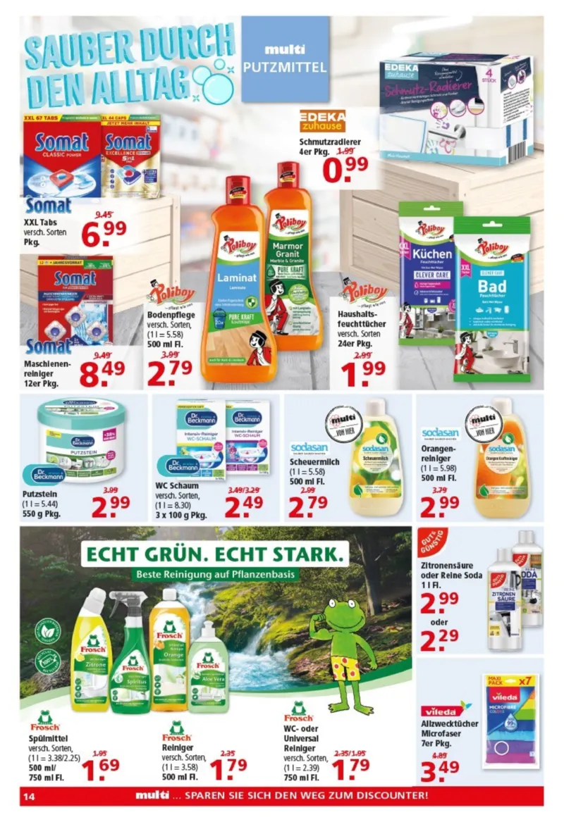 Multi Markt Prospekt vom 16.03.2026, Seite 14