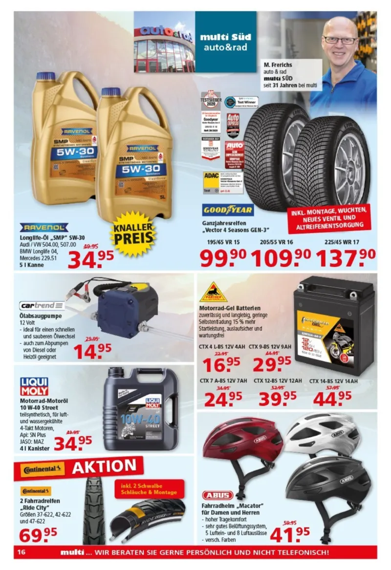 Multi Markt Prospekt vom 16.03.2026, Seite 16