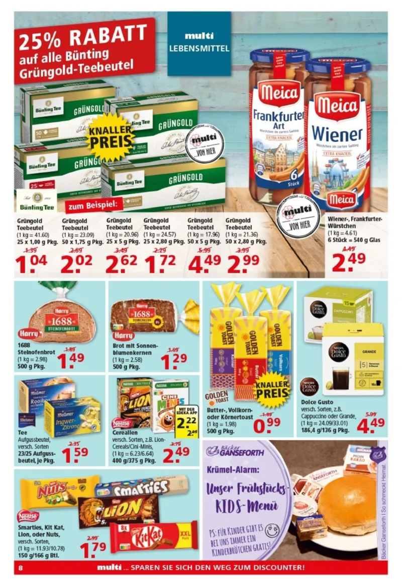 Multi Markt Prospekt vom 16.03.2026, Seite 8