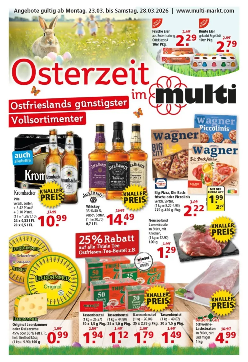 Multi Markt Prospekt vom 23.03.2026, Seite 1
