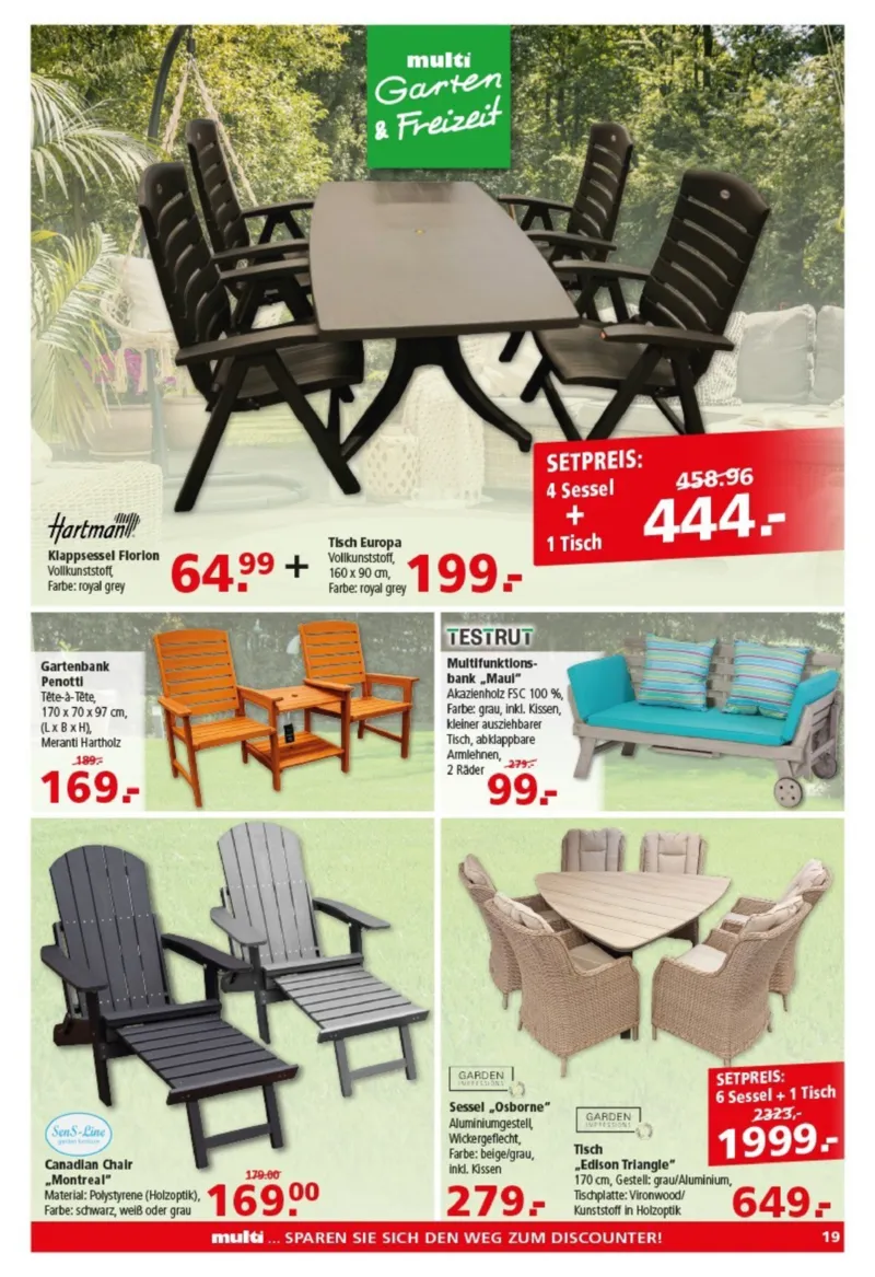 Multi Markt Prospekt vom 23.03.2026, Seite 19