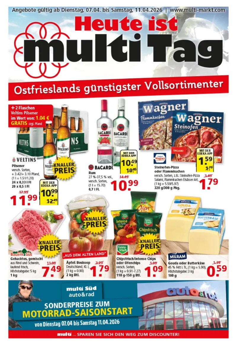 Multi Markt Prospekt vom 07.04.2026, Seite 1