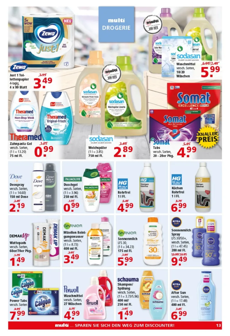 Multi Markt Prospekt vom 13.04.2026, Seite 13