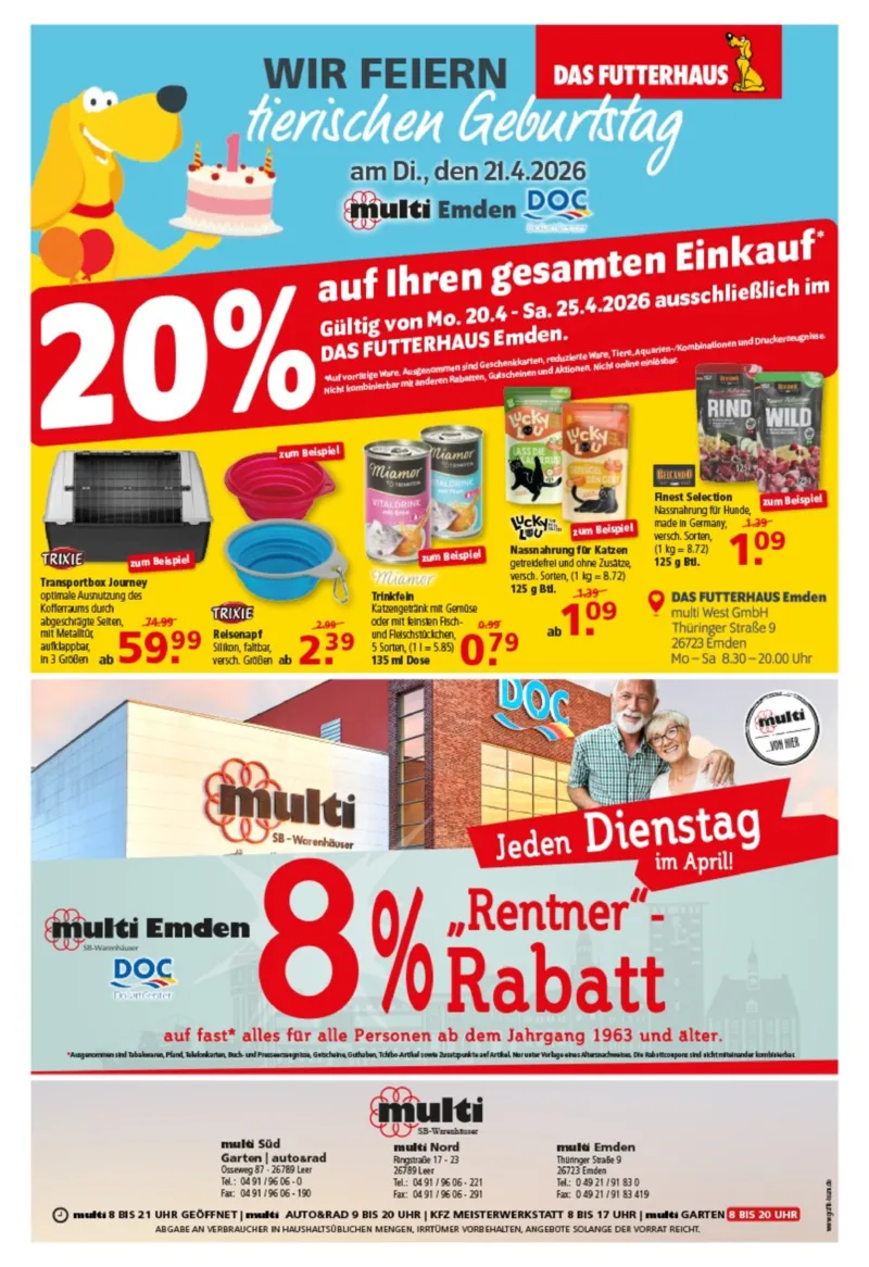 Multi Markt Prospekt vom 20.04.2026, Seite 21