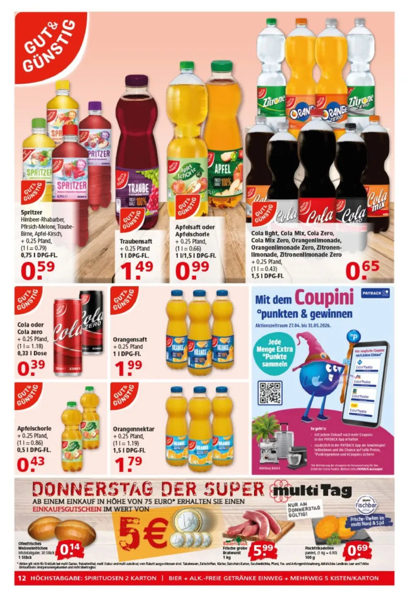 Multi Markt Prospekt vom 27.04.2026, Seite 12