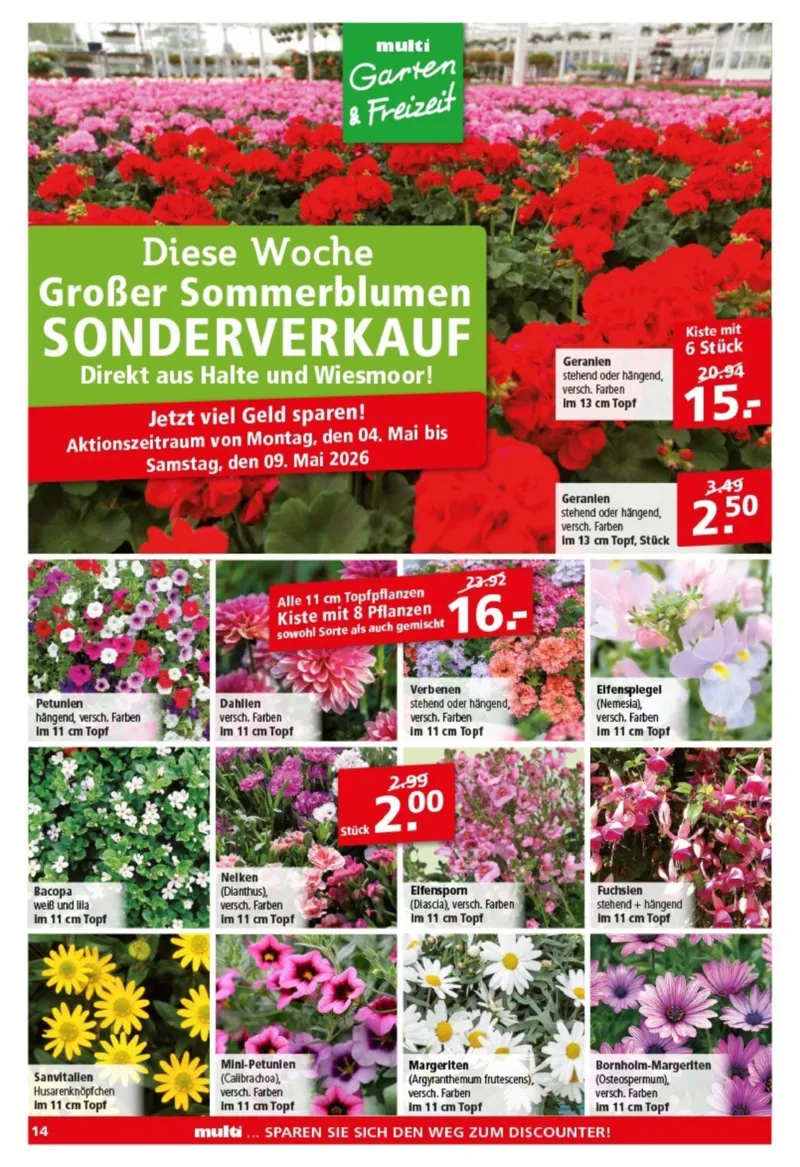 Multi Markt Prospekt vom 04.05.2026, Seite 14