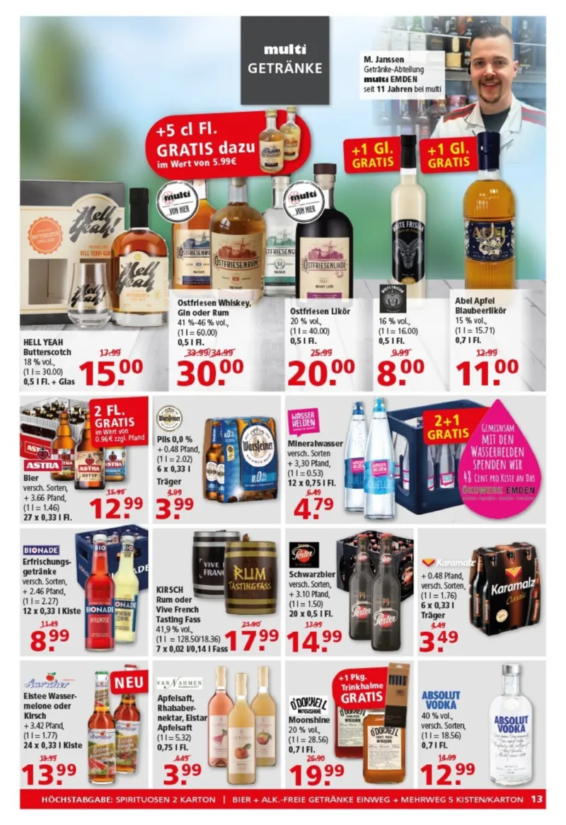 Multi Markt Prospekt vom 11.05.2026, Seite 13