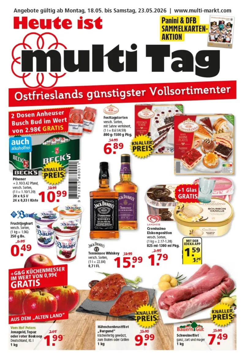 Multi Markt Prospekt vom 18.05.2026, Seite 1