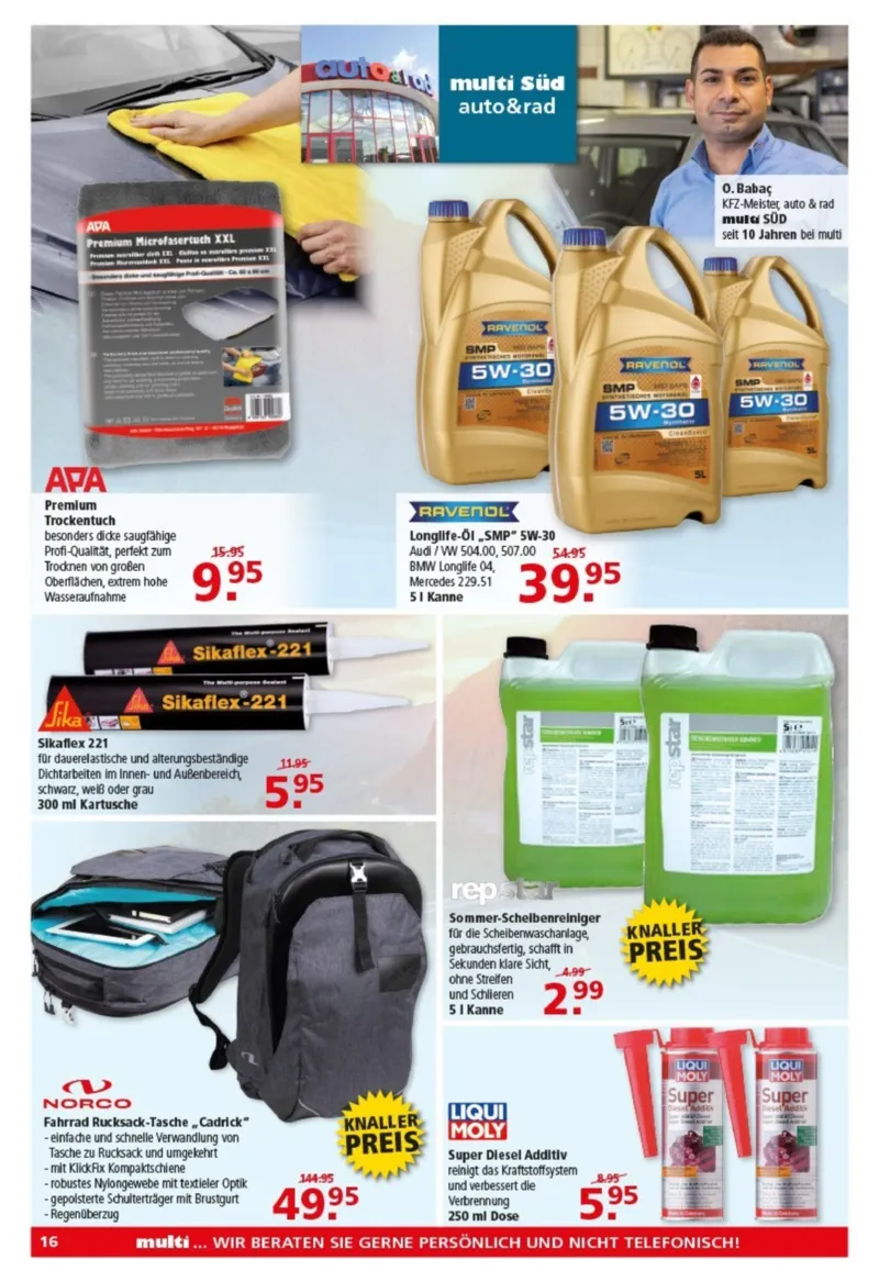 Multi Markt Prospekt vom 18.05.2026, Seite 16