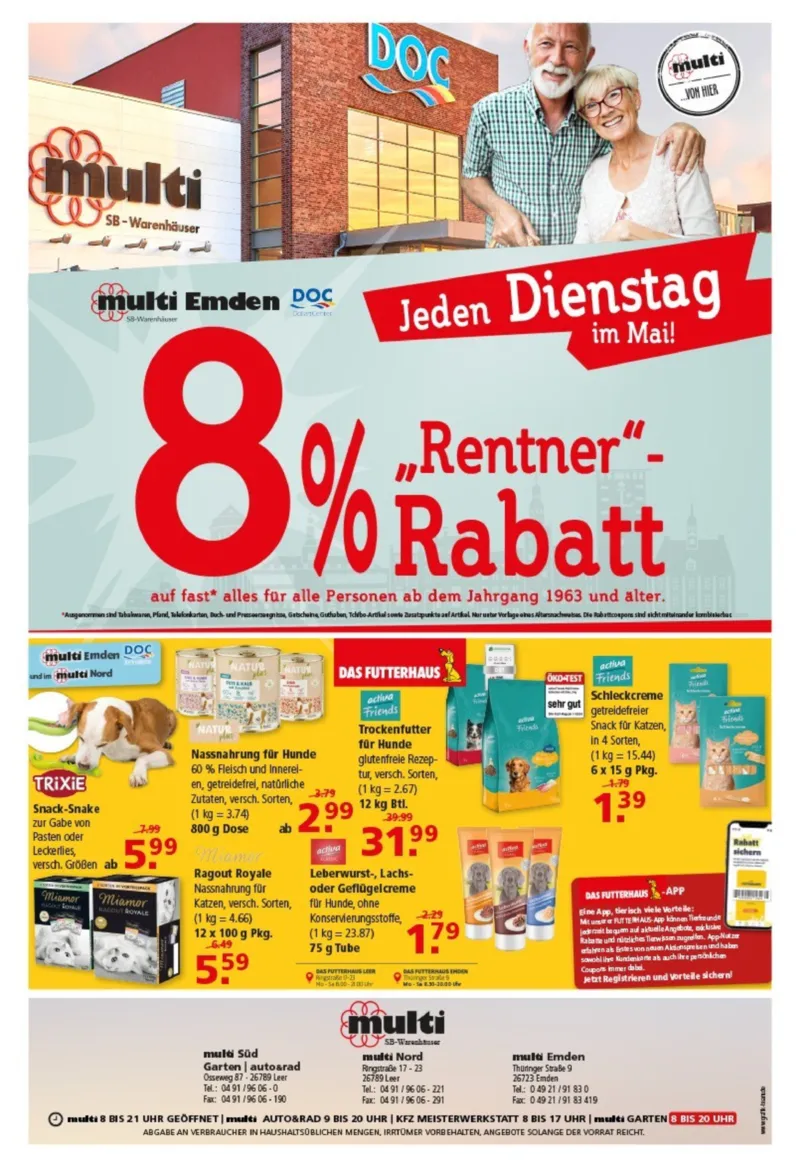 Multi Markt Prospekt vom 18.05.2026, Seite 21